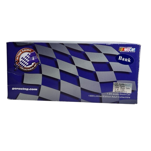 Jeff Gordon #24 DuPont 1999 Monte Carlo Bank 1:24 Scale Limited Edition Car - Picture 9 of 9